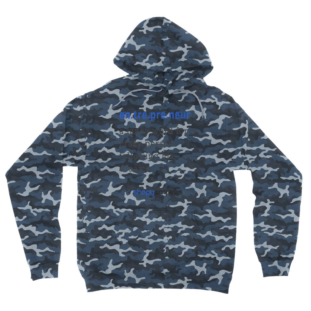 shopy Camouflage Adult Hoodie