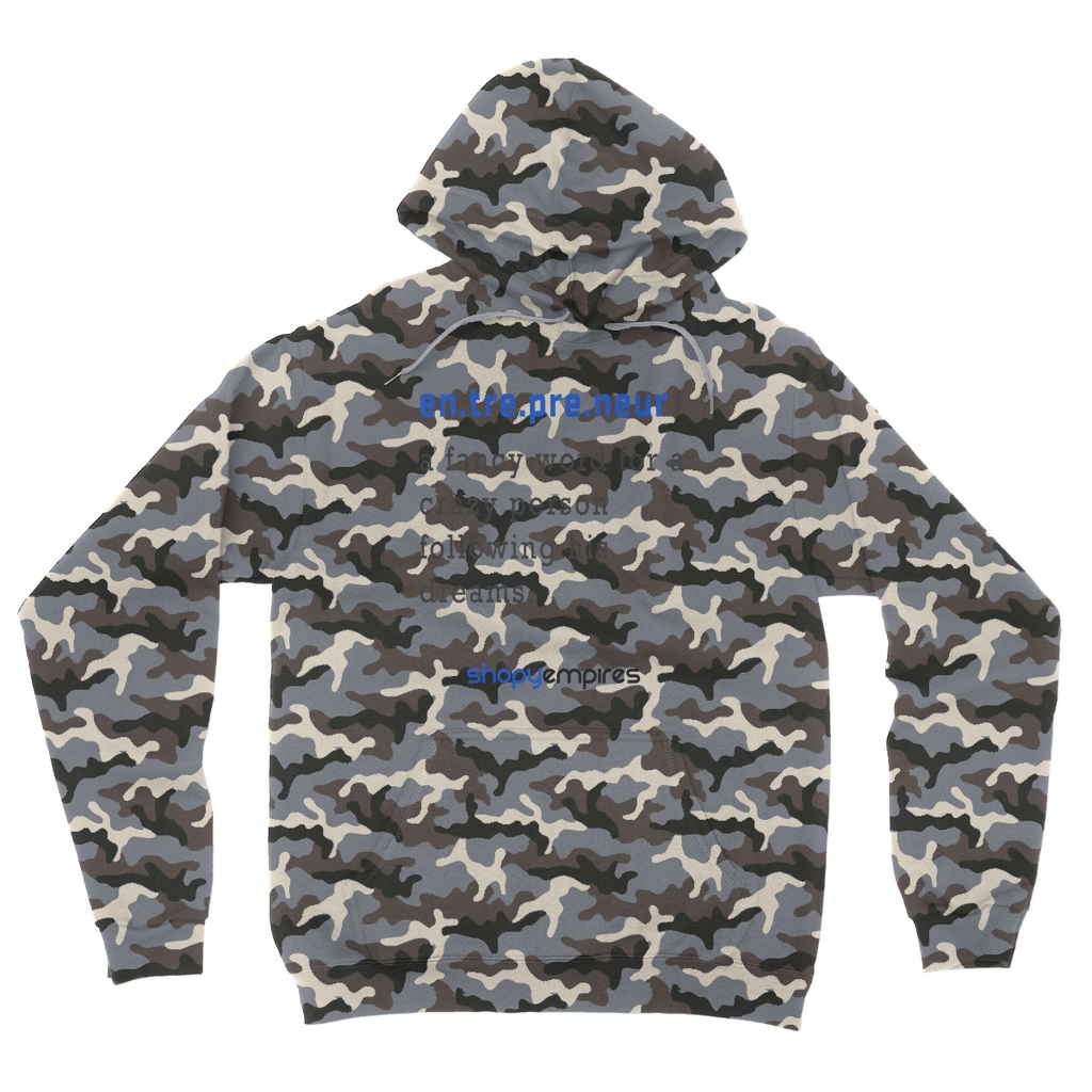 shopy Camouflage Adult Hoodie