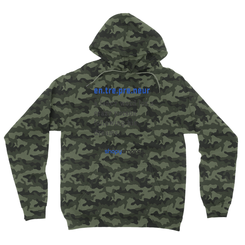 shopy Camouflage Adult Hoodie