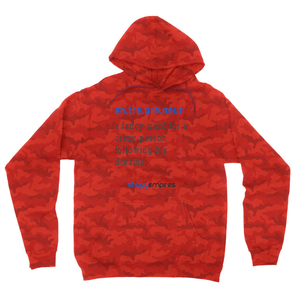 shopy Camouflage Adult Hoodie