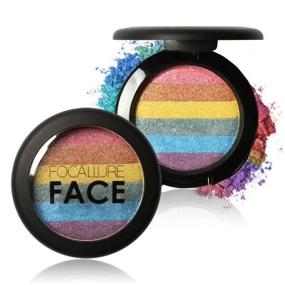 Rainbow Highlighter Face Brightener Bronzer