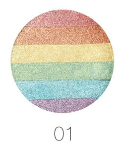 Rainbow Highlighter Face Brightener Bronzer