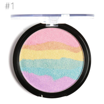 40Pcs/Lot Pro DIY Rainbow Highlighter Powder