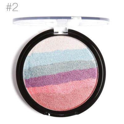 40Pcs/Lot Pro DIY Rainbow Highlighter Powder