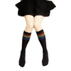 High Rainbow Socks