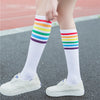 High Rainbow Socks