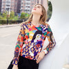 LORDXX New Harajuku t shirt Women 2018 Casual Spring Hollow out Long sleeve Pop Art Elegant Printing tee shirt femme tops