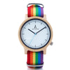 Pride Rainbow Wood Watches