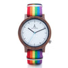 Pride Rainbow Wood Watches