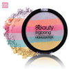 Beauty Rainbow Highlighter Cosmetic Powder Palette