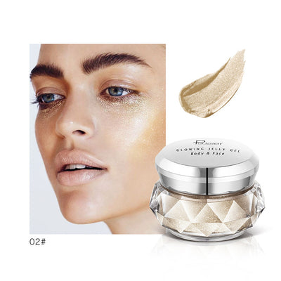 Glowing 3D Contour Face Body Highlighter