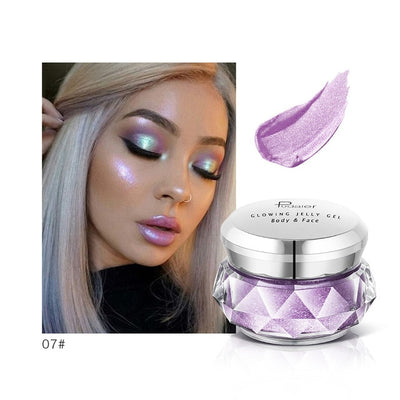 Glowing 3D Contour Face Body Highlighter