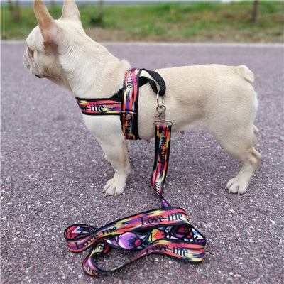 Rainbow Prints Heavy Duty Dog Vest