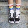 Rainbow Stripe Fruit socks