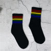 Rainbow Stripe Fruit socks