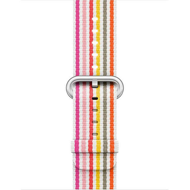 Woven Nylon Strap For Apple Watch Pride